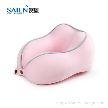 Adult memory foam u shaped airplane travel pillow office rest support neck pillow with sleep mask
